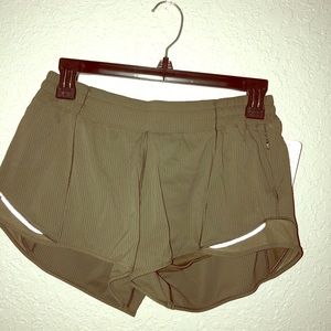 LULU LEMON green shorts